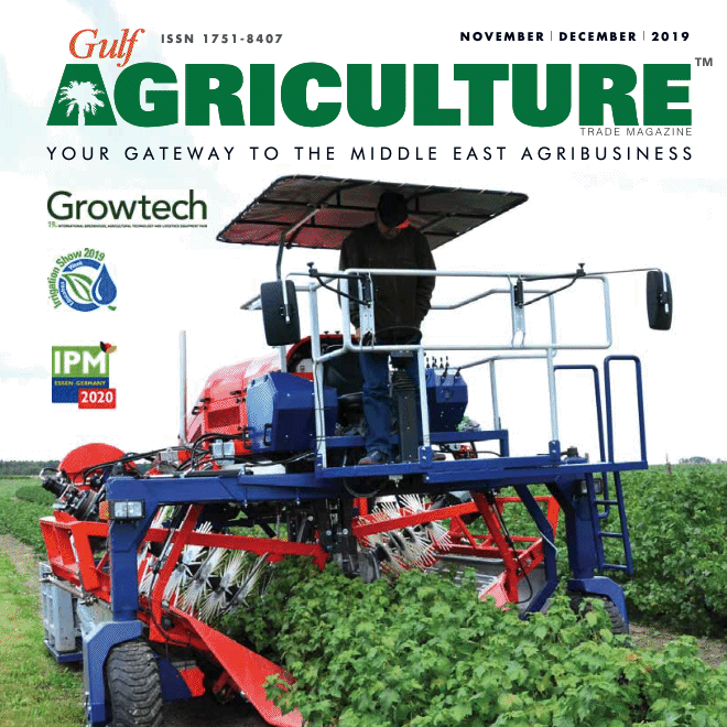 Nov-Dec 2019 edition- Gulf Agriculture Cover